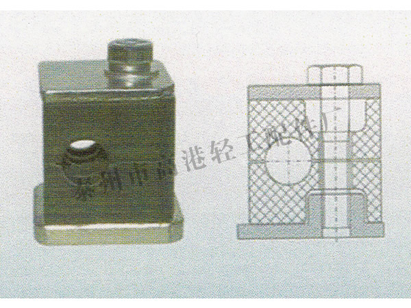 轻型管夹