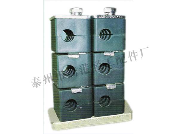 组合轻型管夹